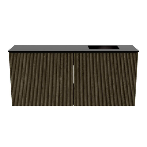 Mondiaz JOYA 90cm toiletmeubel - kleur Shadow - Wastafel FAYE positie Rechts 1 kraangat kleur Urban. SW1421541