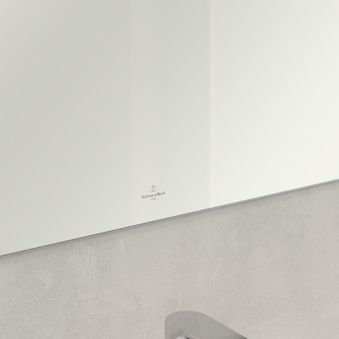 Villeroy & Boch More To See spiegel - 80x75cm - Aluminium (glans zilver) 1023984