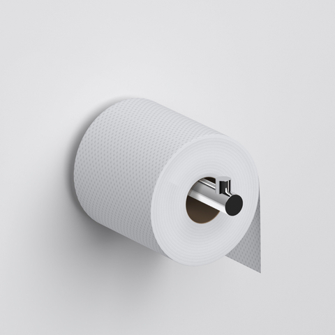 Clou Kaldur porte-rouleau de papier toilette droit sans couvercle chrome SW917324