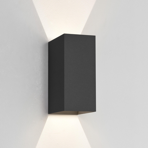 Astro Oslo 160 LED Applique murale 16x7x10cm LED IP65 éclairage intégré noir SW75662
