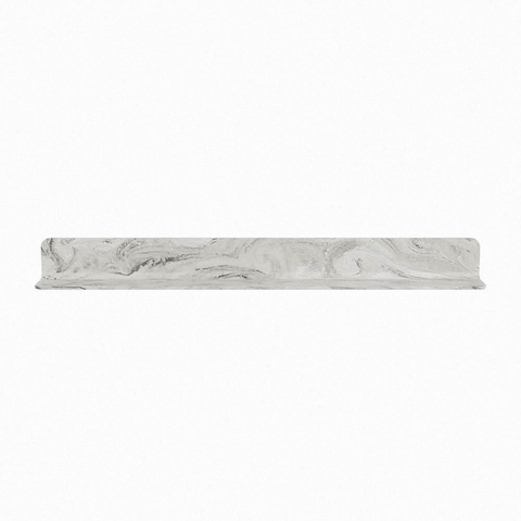 Mondiaz SPOT spiegel – Ø120 cm – met planchet – Glace (grijs marmer) SW1235640
