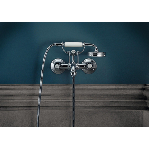 AXOR Montreux robinet de baignoire avec douchette chrome 0451243