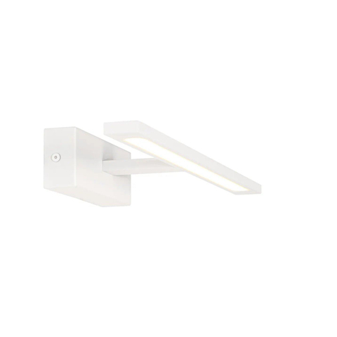 QAZQA Jerre wandlamp - 41.5x13.5x5.5cm - incl. LED - IP44 - mat wit SW1187242