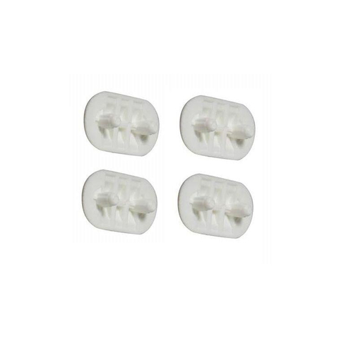Geberit set - 4 buffers ovaal - wit 0220056