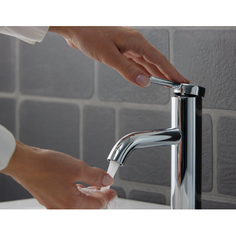 Duravit C.1 1 greeps wastafelmengkraan - 196x40x322mm - hoogglans chroom SW420714