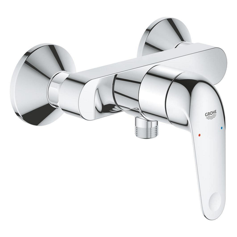 Grohe EuroPro Mitigeur douche - avec levier - raccords en S - Chrome SW1077255
