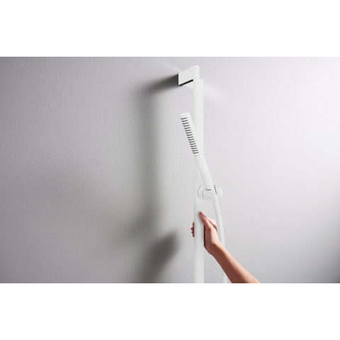 Hansgrohe Pulsify s Staaf - handdouche - 1jet ecosmartmat - mat wit SW918079