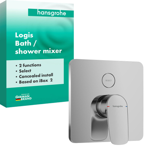 Hansgrohe Logis inbouw badmengkraan iBox Universal 2 chr SW1567307