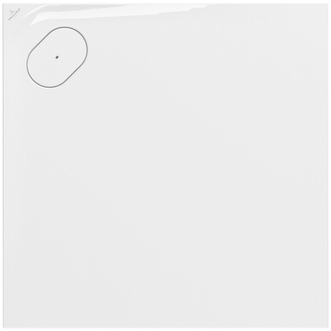 Villeroy & Boch Ecora douchebak - 90x90x3.5cm - hoekafvoer - white alpine (wit) SW1558942