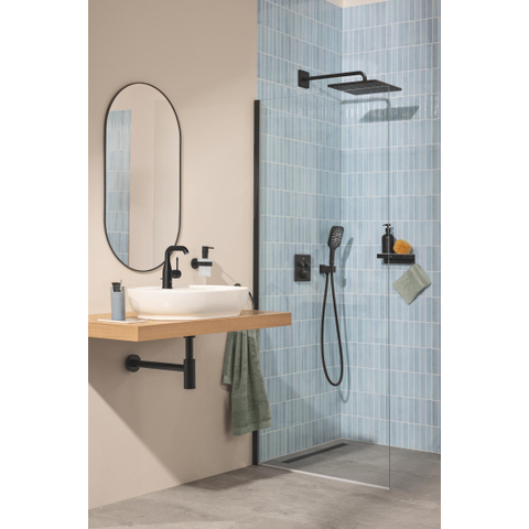 GROHE Grohtherm SmartControl afbouwdeel - vierkant - thermostatisch - 2 functies - mat zwart SW1477582
