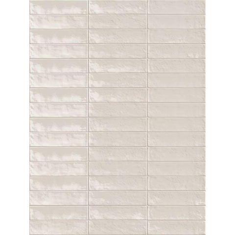 ÉCHANTILLON Ceralto Ivarno Grain Carrelage mural 6x24cm 10mm Bianco SW912759