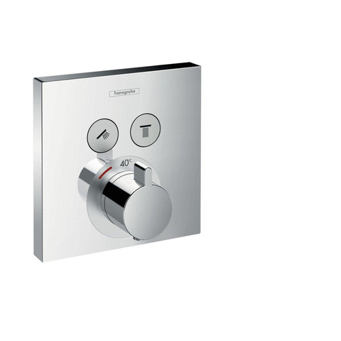 Hansgrohe Rainfinity inbouw doucheset compleet met handdouche en hoofddouche chroom SW419797