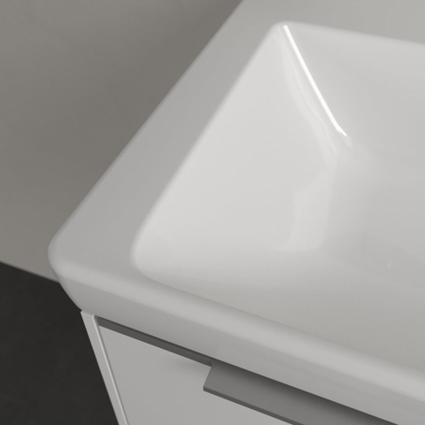 Villeroy & Boch Subway 3.0 Lavabo - 550 x 440 x 165 mm - blanc Alpin brillant (blanc) - sans trop-plein SW702068