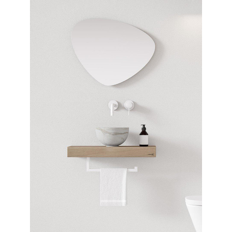 Looox sink collection vasque à poser small diamètre 23 cm Calacatta SW810173