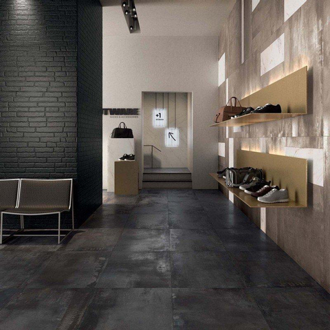 Ceralto Kubico Carrelage mosaïque - 30x60cm - 9.0mm - rectifié - Dark SW222533