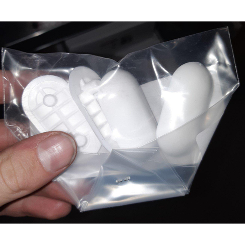 Geberit set - 4 buffers ovaal - wit 0220056