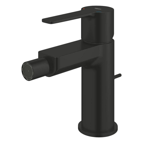 GROHE Lineare New bidetkraan - s-size - met waste - mat zwart SW1477513