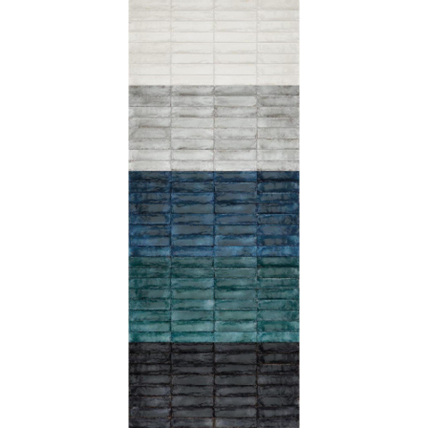 Ceralto Graina Mini Wandtegel - 6x24cm - 9.5mm - Grey SW498010