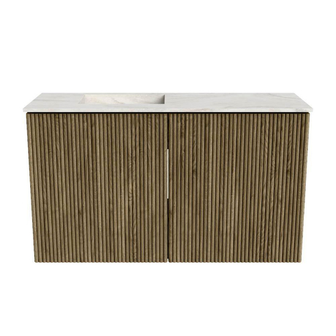 Mondiaz JOYA-DLUX 70cm toiletmeubel - kleur Dusk - Wastafel FAYE positie Links 1 kraangat kleur Ostra. SW1423387