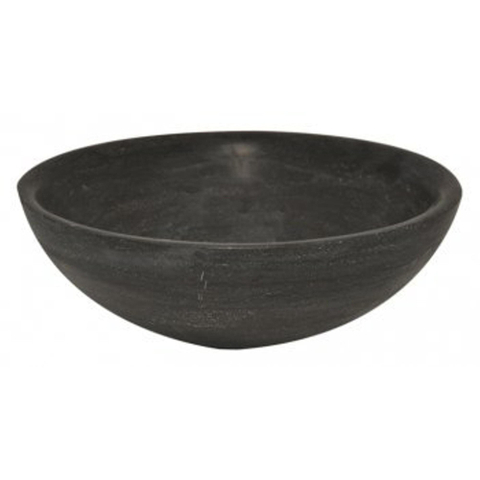 Wiesbaden Raw Waskom rond - 40x14cm hardsteen gezoet SW296084
