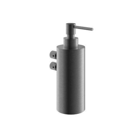 Hotbath Archie Zeepdispenser - wandmodel - geborsteld gunmetal PVD SW798961