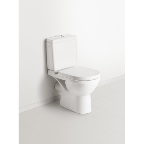 Villeroy & Boch O.novo Compact cuvette WC à poser double chasse à fond profond DirectFlush 36x61cm - sans réservoir blanc SW68865