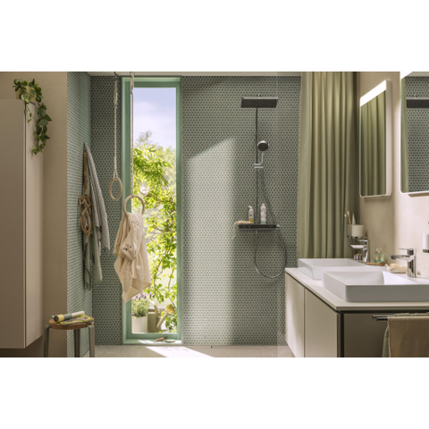 Hansgrohe Activera Q colonne de douche - 29cm - thermostatique - chromé SW1566638