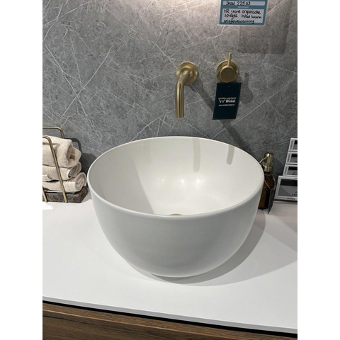 H&R Badmeubelen Alto Waskom - 40x40x24cm - keramiek wit mat - OUTLET UDEN STORE38145