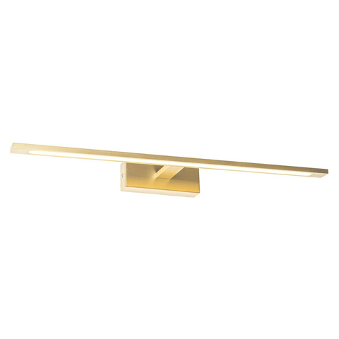 QAZQA Jerre wandlamp - 62x13.5x5.5cm - incl. LED - IP44 - messing (goud) TWEEDEKANS OUT14437