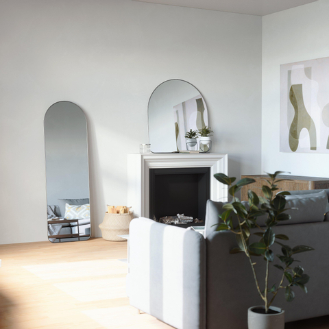 Umbra Hubba spiegel 51x4x158cm Spiegel Metallic titanium SHOWROOMMODEL SHOW26090