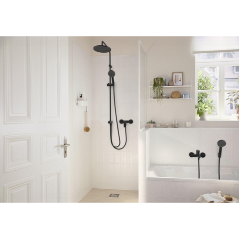 Hansgrohe Isiflex B - doucheslang 1/2x1 - 25m - mat zwart SW451580