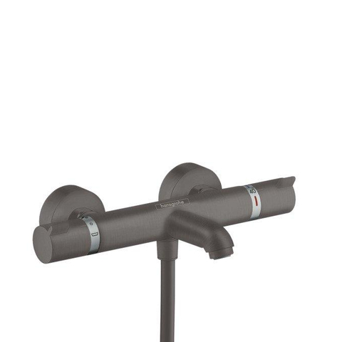 Hansgrohe Ecostat Comfort bad - thermostaat Comfort - opbouw - geborsteld zwart chroom SW295822