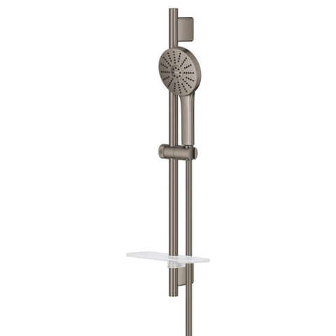 GROHE Euphoria 120 glijstangset - geborsteld hard graphite (antraciet) SW1477522