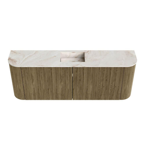 Mondiaz JOYA-DLUX 113.2cm toiletmeubel - ronding links en rechts kleur Dusk - Wastafel FAYE positie Midden 1 kraangat kleur Frappe. SW1423103