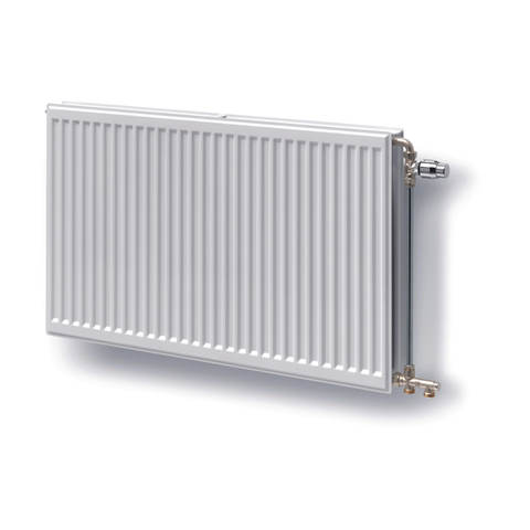 Stelrad Hygiene radiateur panneau 90x60cm type 10 526watt 4 raccordements Acier Blanc brillant SW64708