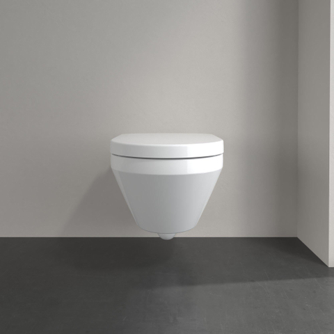 Villeroy & Boch Architectura Wandcloset - 37x53x35.5cm - diepspoel DirectFlush - White Alpine (glans wit) SW1162014