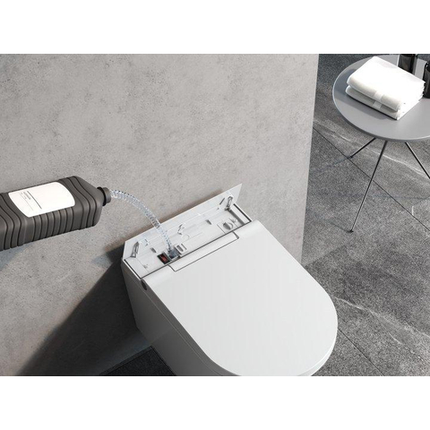 QeramiQ Luma douche-wc – verwarmde zitting & föhn – glans wit SW1247816