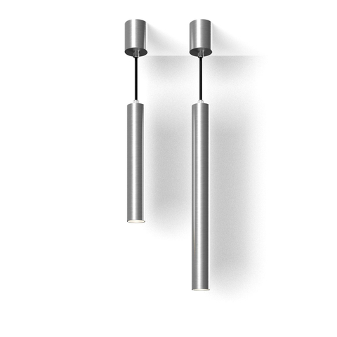 Looox Light collection hanglamp - 25&40cm - set van 2 - led - RVS geborsteld SW73179