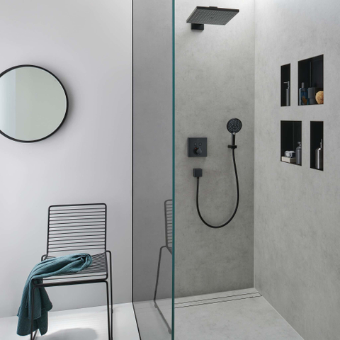 Hansgrohe RainDrain Rock Douchegoot - 110cm - inkortbaar - betegelbaar SW1590439