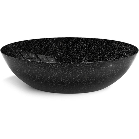 Mondiaz FLOAT CARBON FIBRE baignoire îlot - 170x80cm - flocons de fibre de carbone SW1080003