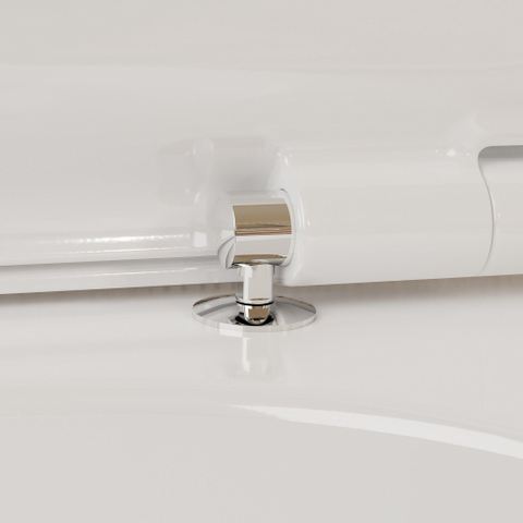 Hansgrohe EluPura S WC suspendu – AquaHelix Flush – profondeur 54 cm – avec abattant softclose – blanc brillant SmartClean SW962893