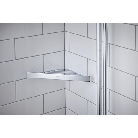 Hansgrohe AddStoris Q zeepkorf hoek - hoogglans chroom SW651299