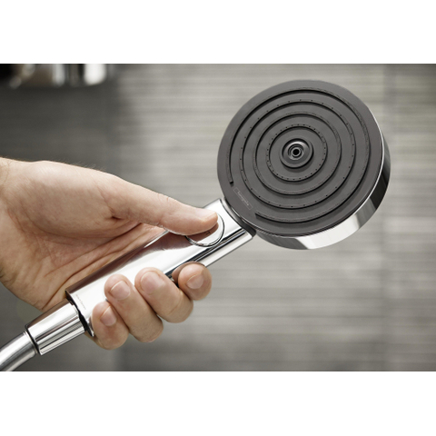 Hansgrohe Pulsify select s - select - handdouche - 3jet relaxation - ecosmart - diameter 10.5cm - hoogglans chroom SW651042