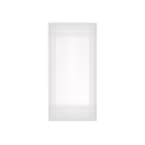 Hotbath &MORE Inbouwbox of inbouwnis - 30x15x10 - frameless - mat wit SW1246525