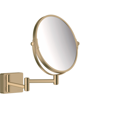 Hansgrohe Addstoris Make-up - spiegel 3x vergroting - geborsteld brons SW651137