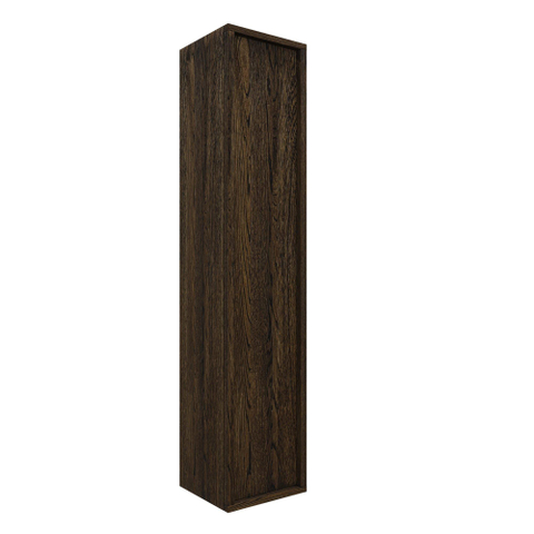 Saniclass Holz Frame Colonne haute - 140x35x38cm - 1 porte - Chêne charcoal SW1420782