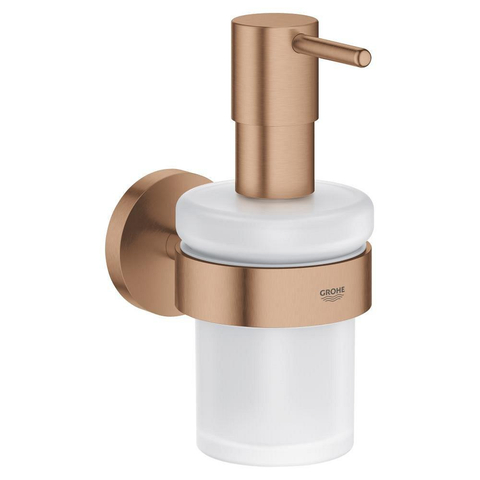 GROHE Start zeepdispenser - met houder - geborsteld warm sunset (koper) SW1553107