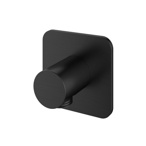 Hotbath Gal Wanduitlaat - PVD - geborsteld gunmetal (antraciet) SW656113