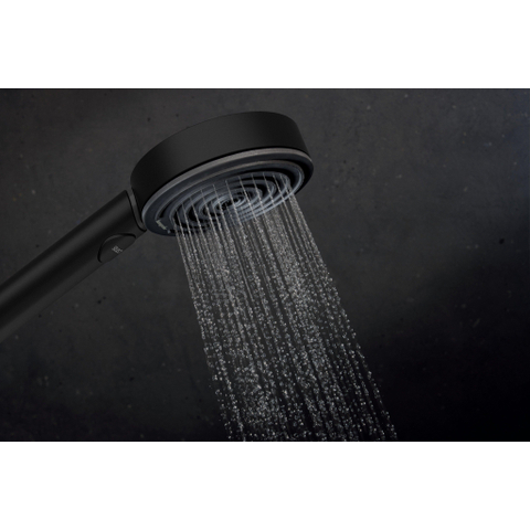 Hansgrohe Pulsify select s Douchesysteem - 105 - 3jet Relaxation - ecosmart - met Element en glijstang 65 cm - thermostaat - mat zwart SW1186277