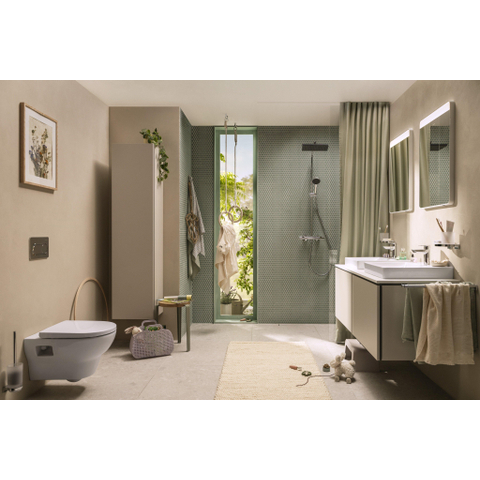 Hansgrohe Activera Q colonne de douche - 29x18cm - thermostatique - ecosmart+ - chromé SW1566676